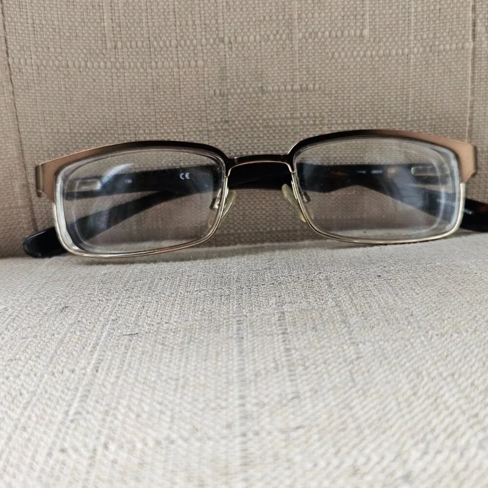 Carrera youth Eyeglasses Frame Brown/Gold Tone CA7605 Eye Wear Glasses